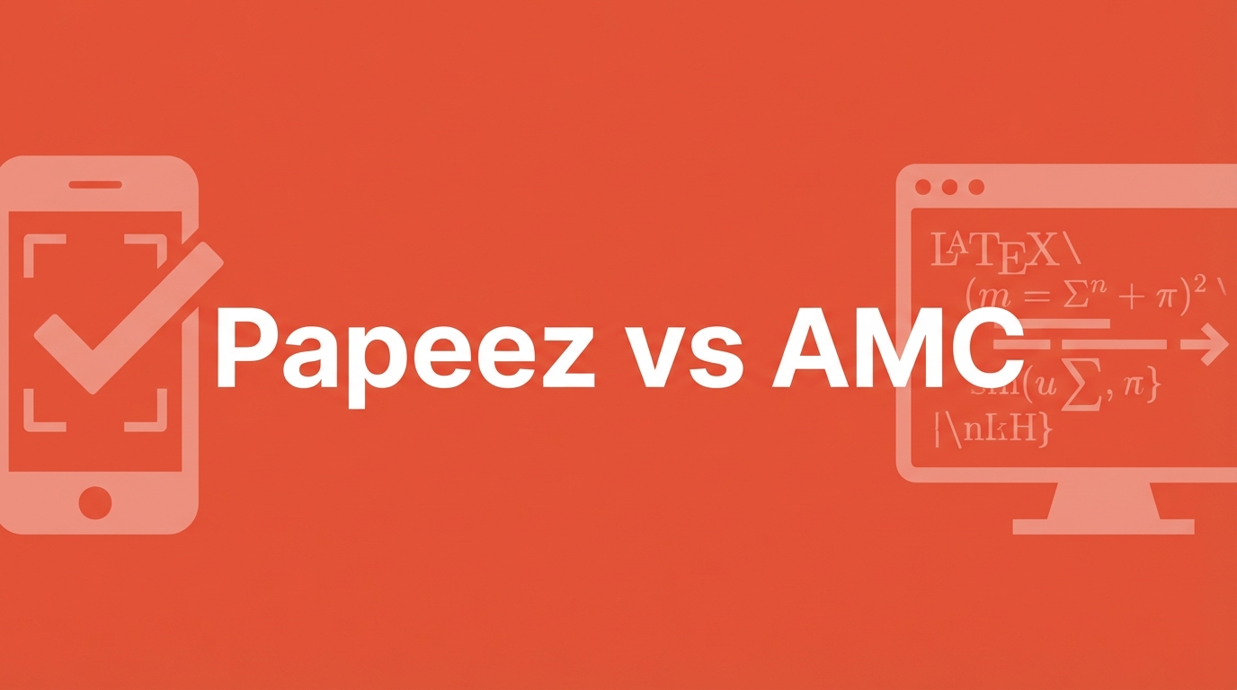 Alternative à AMC (Auto Multiple Choice) : Le comparatif pour vos QCM papier